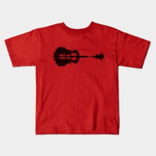 Guitar Landscape Kids T-Shirt